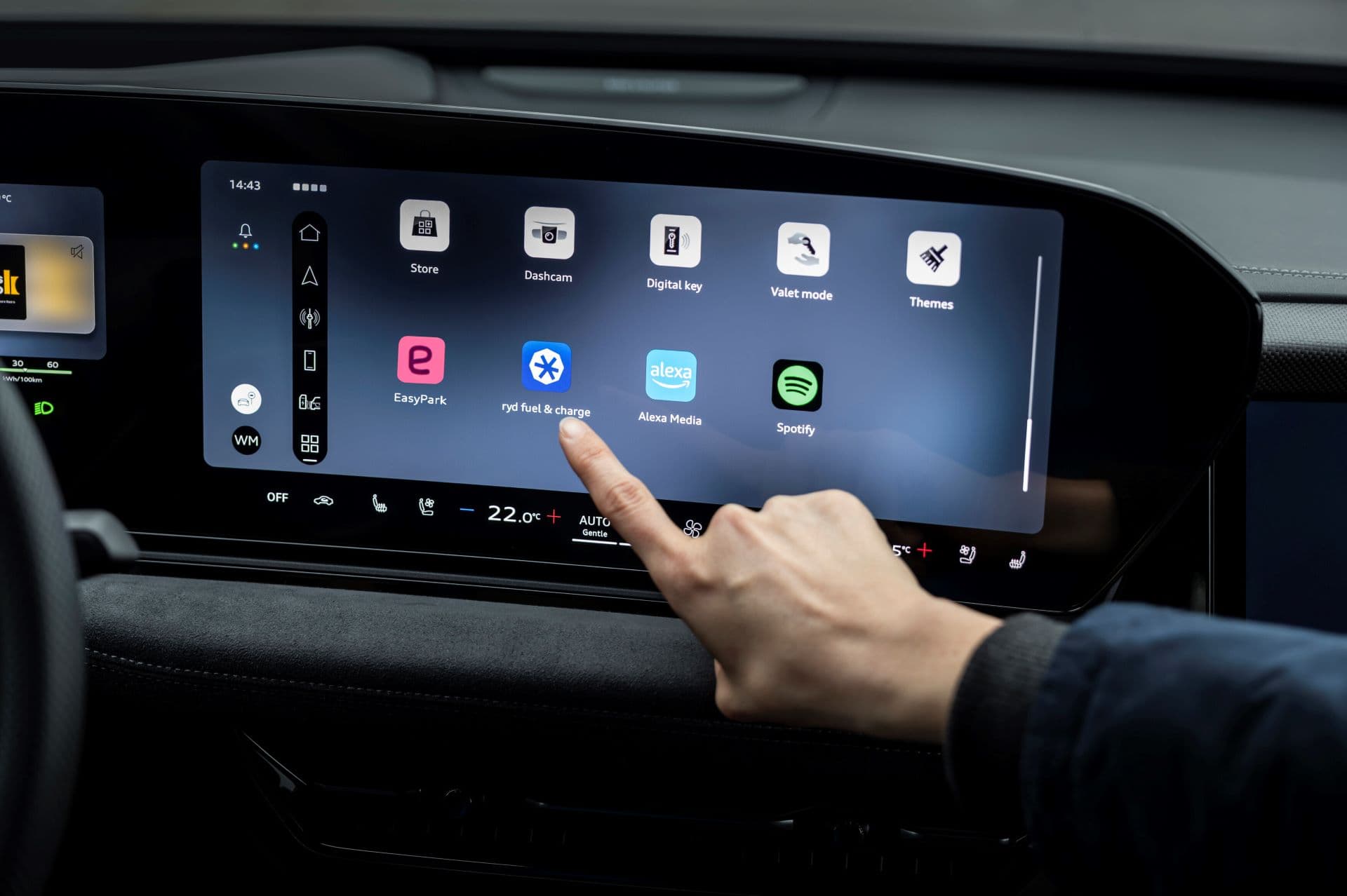 Audi Expands In-Car App Offering with Parking, Fuel and Charging Services