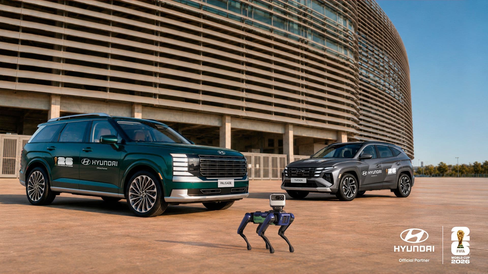 Hyundai expands World Cup role with record fleet and robot deployment